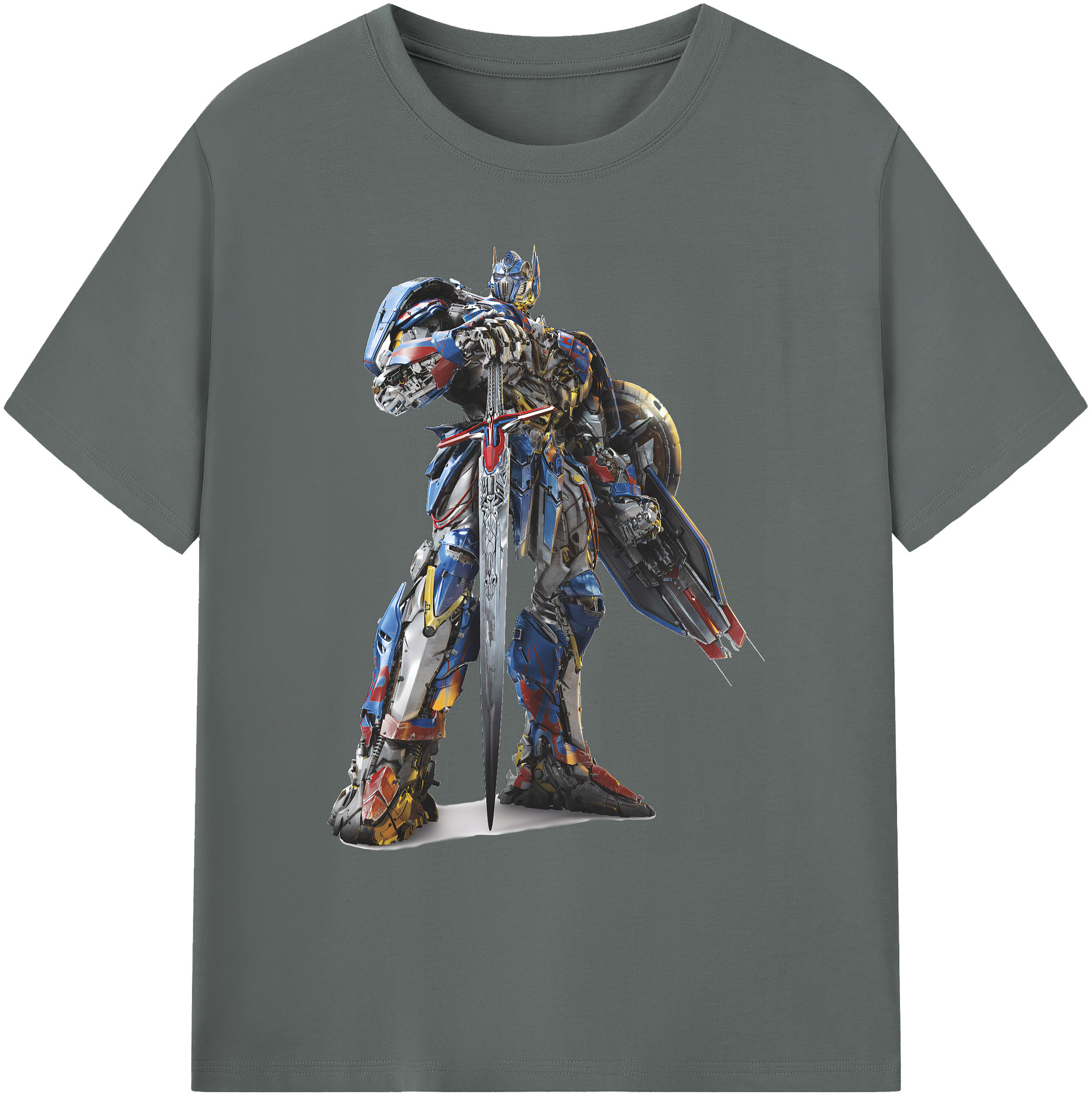 （画像用） Transformers トランスフォーマー 綿100％ メンズ半袖Tシャツ｜肌触りやわらか＆通気性